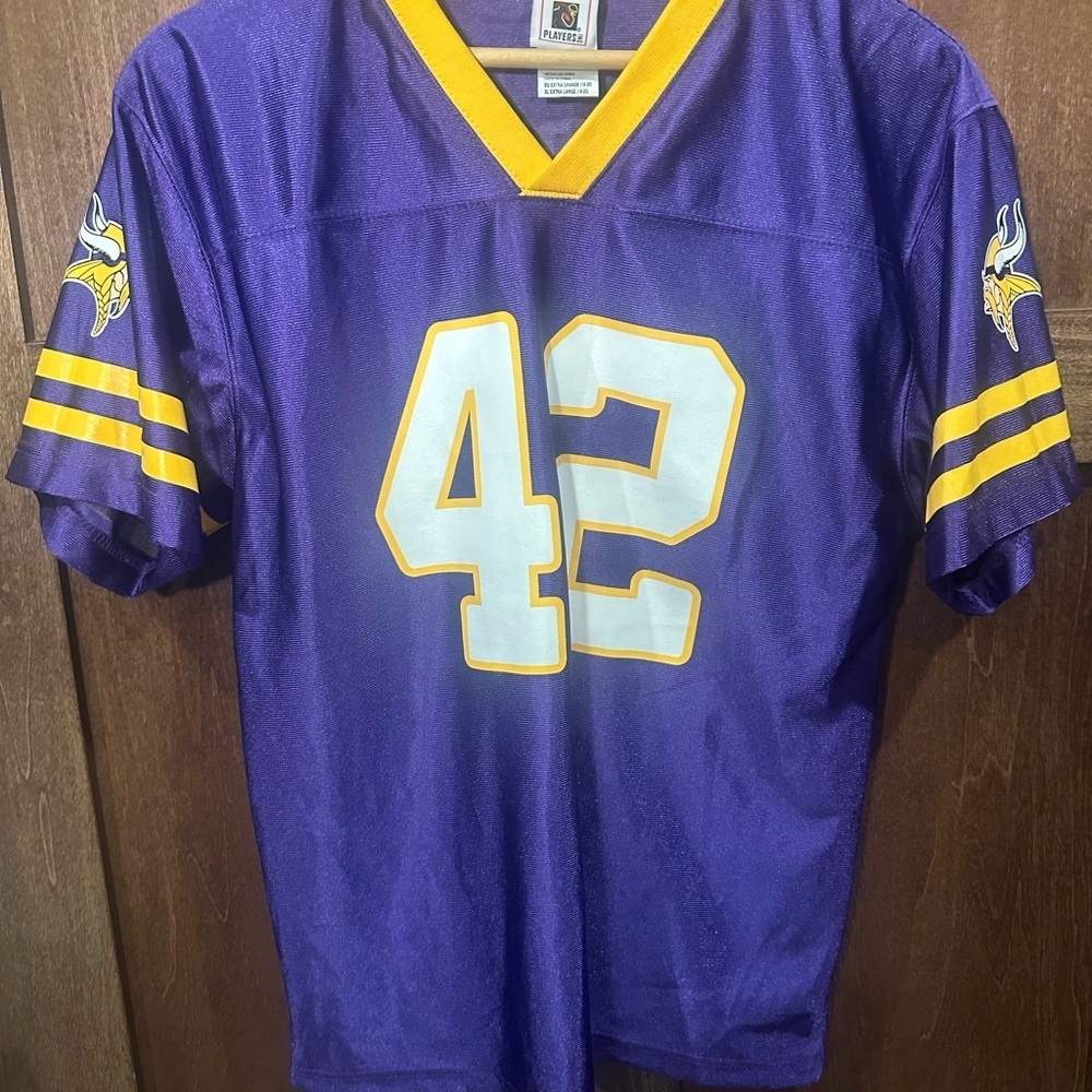 NFL Vikings #42 Sharper Jersey